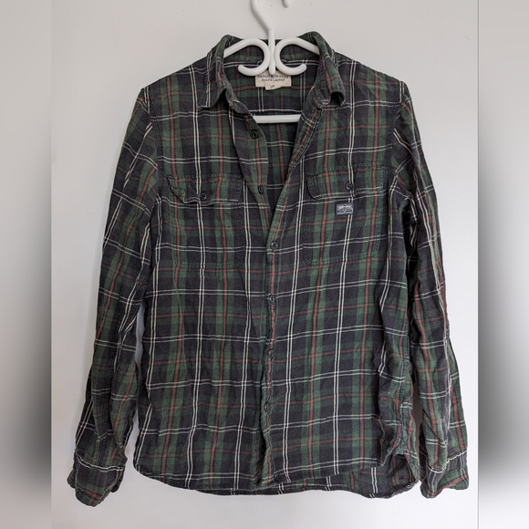 Denim & Supply Green Plaid Flannel Shirt - Picture 1 of 5